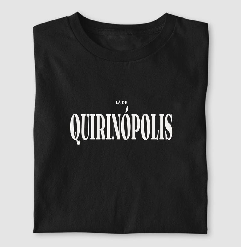 Camiseta Tipografia de Quirinópolis