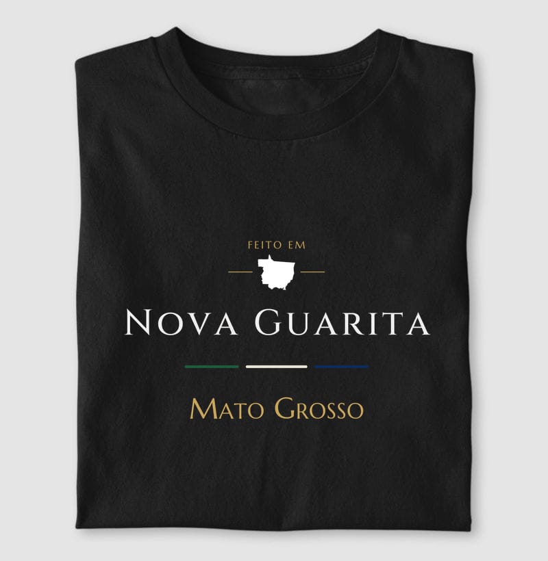Camiseta Feito em de Nova Guarita