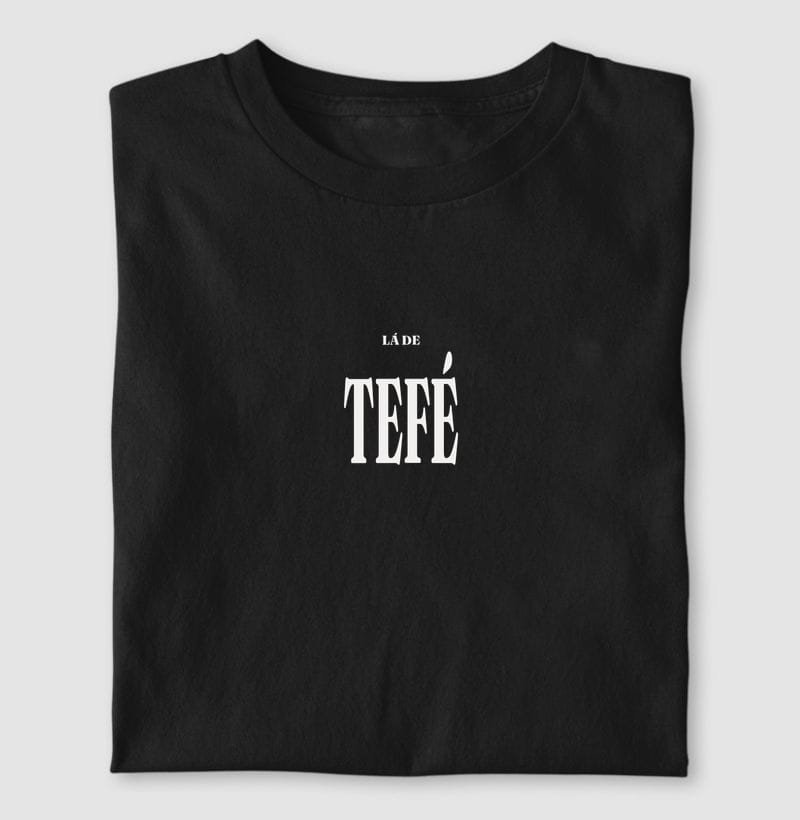 Camiseta Tipografia de Tefé