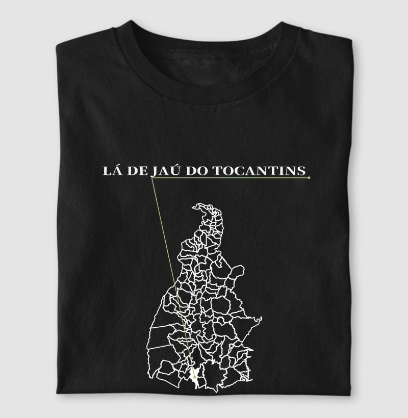 Camiseta Ponto de Origem de Jaú do Tocantins