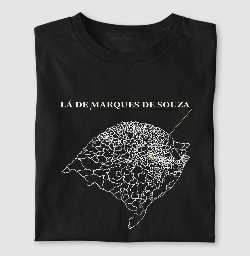 Camiseta Ponto de Origem de Marques de Souza