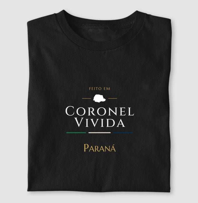 Camiseta Feito em de Coronel Vivida