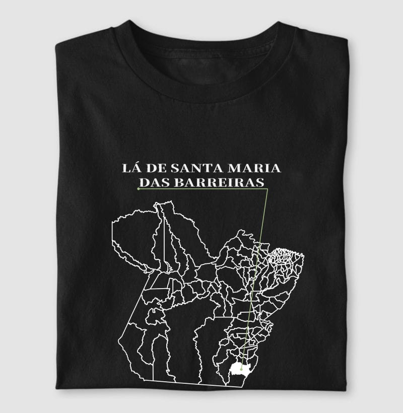 Camiseta Ponto de Origem de Santa Maria das Barreiras