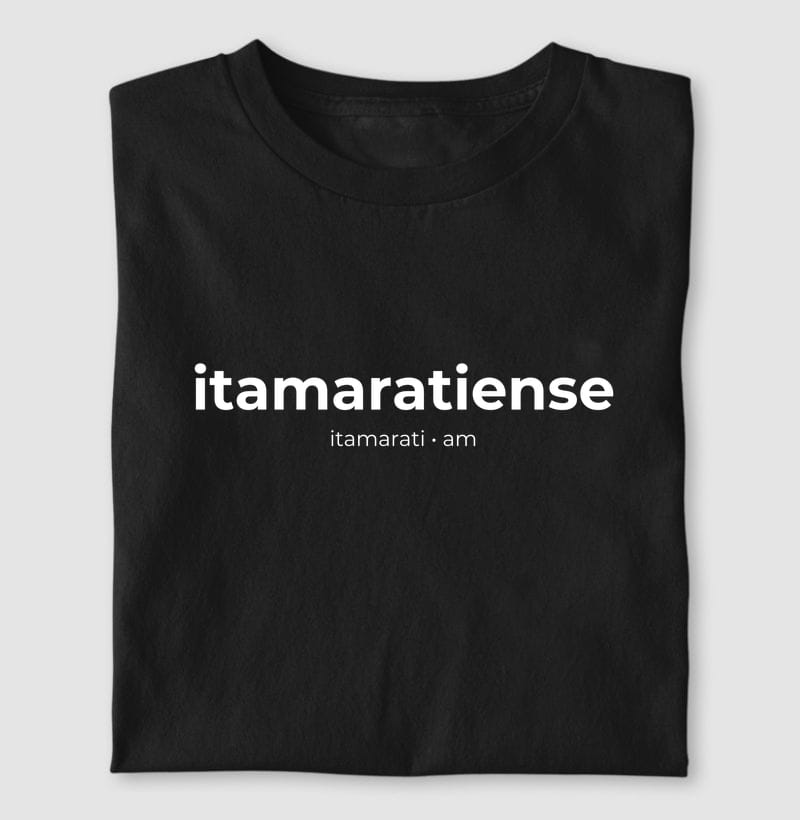 Camiseta Gentílico de Itamarati