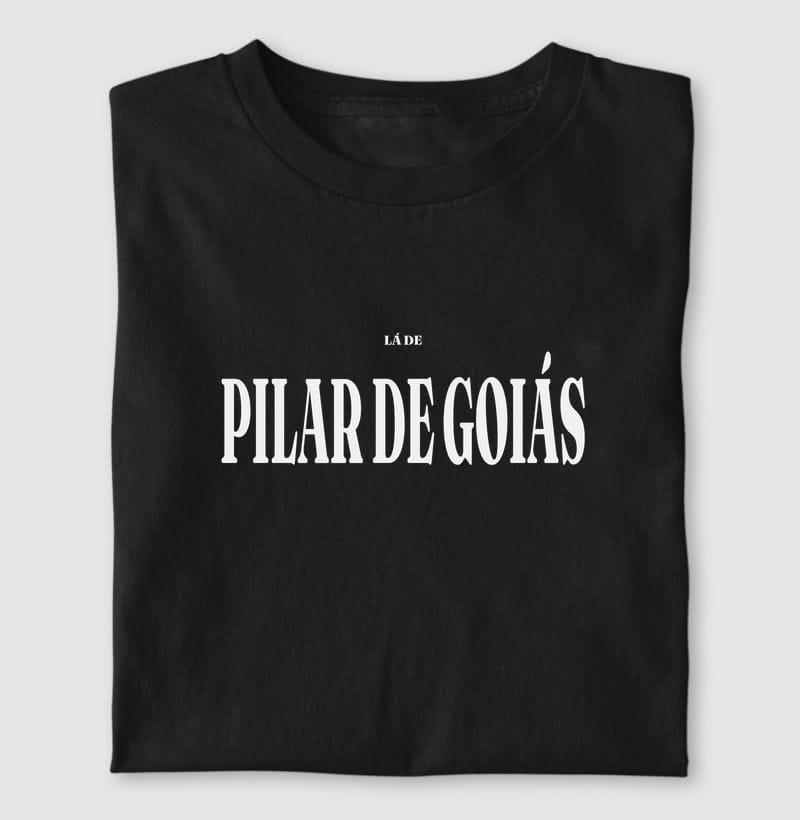 Camiseta Tipografia de Pilar de Goiás
