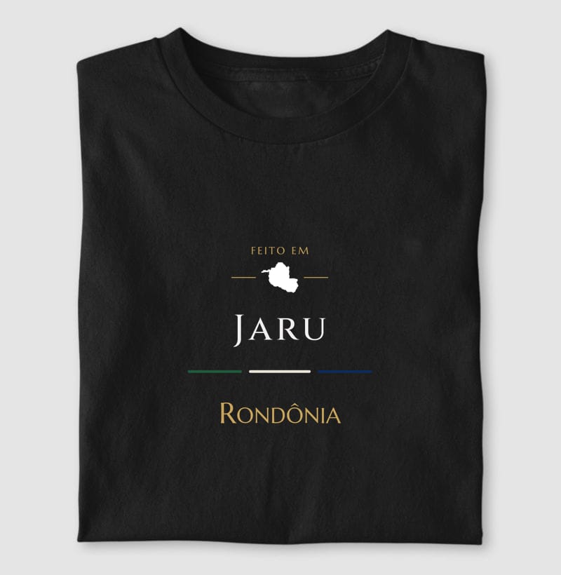 Feito em, Jaru · RO