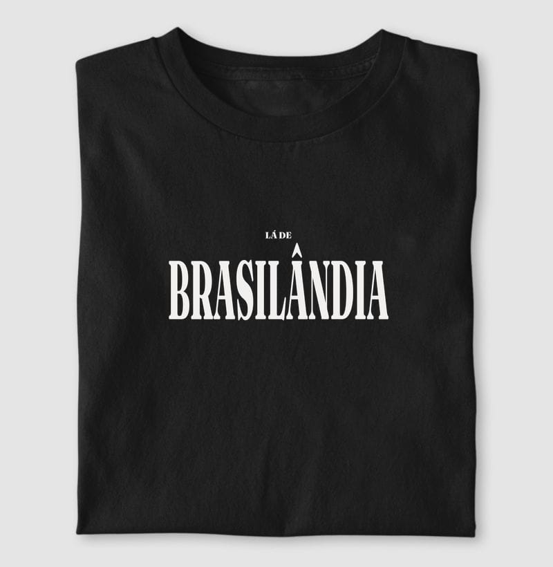 Camiseta Tipografia de Brasilândia