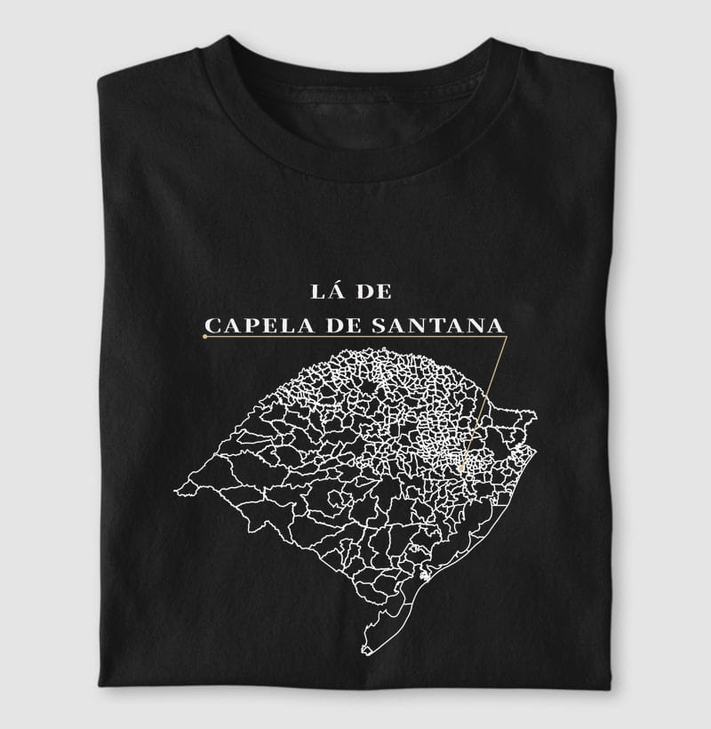 Camiseta Ponto de Origem de Capela de Santana