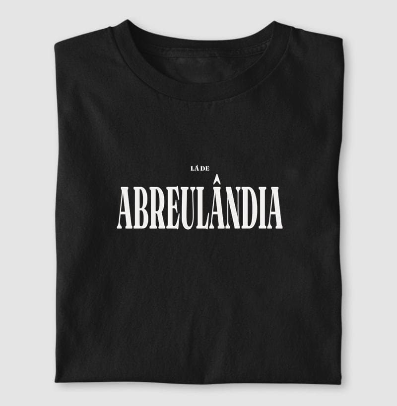 Camiseta Tipografia de Abreulândia