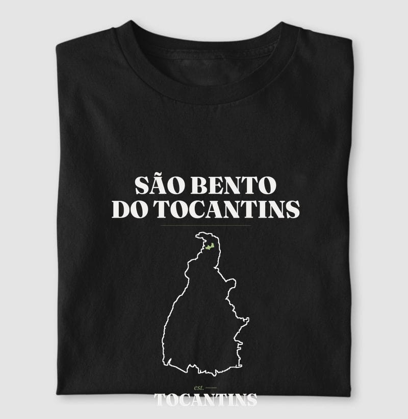 Camiseta Legado de São Bento do Tocantins