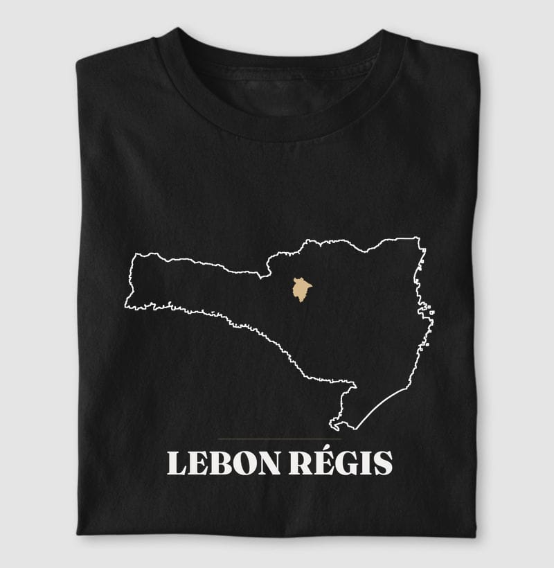 Camiseta Traço de Lebon Régis