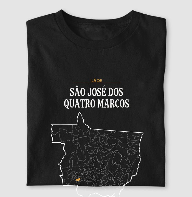 Camiseta Território de São José dos Quatro Marcos