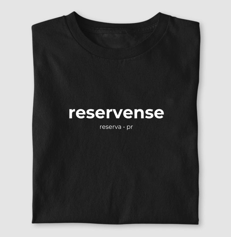 Camiseta Gentílico de Reserva