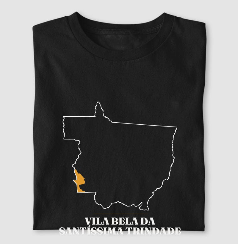 Camiseta Traço de Vila Bela da Santíssima Trindade