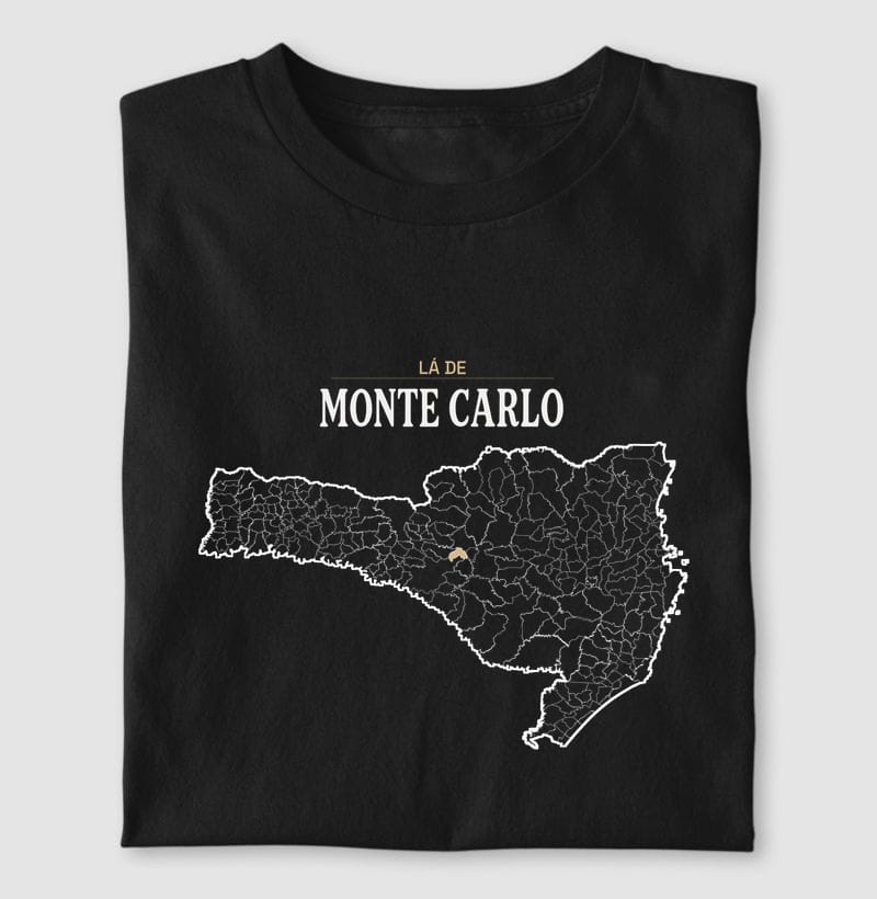 Camiseta Território de Monte Carlo