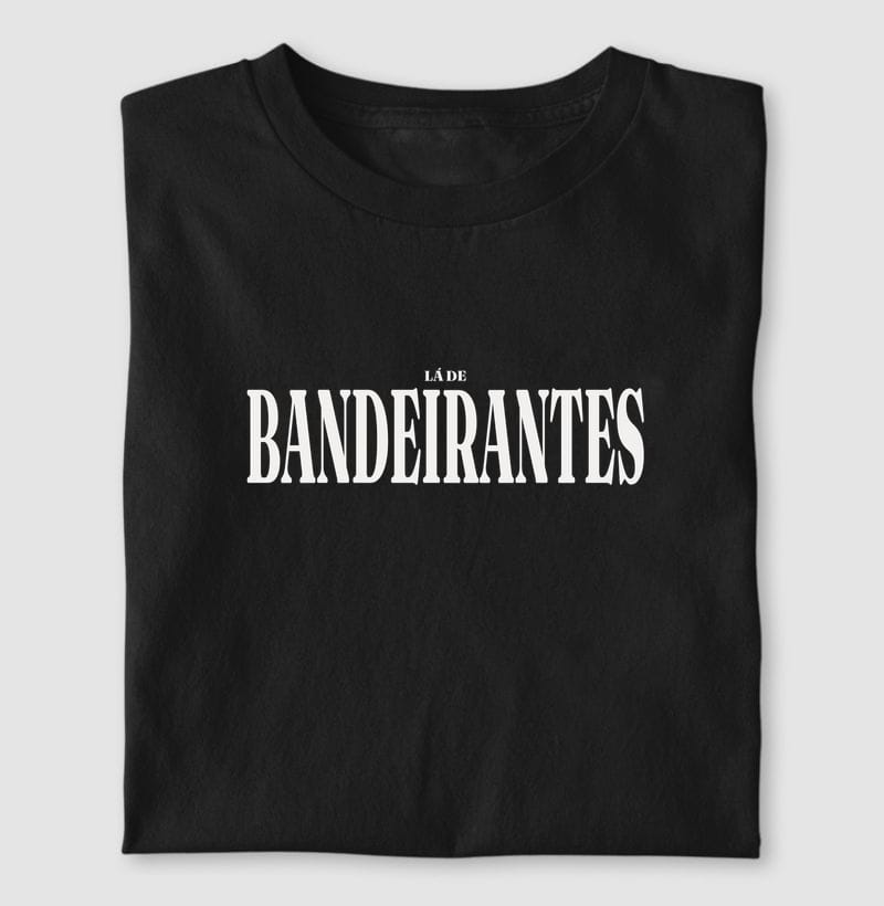 Camiseta Tipografia de Bandeirantes
