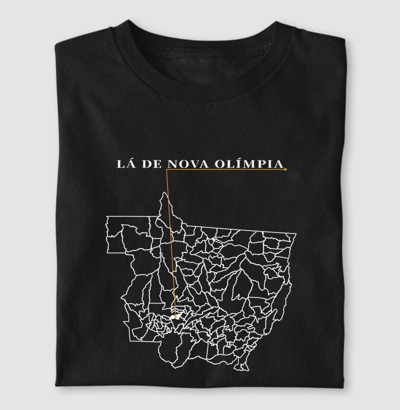 Camiseta Ponto de Origem de Nova Olímpia