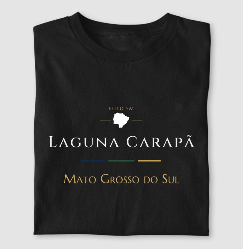 Feito em, Laguna Carapã · MS