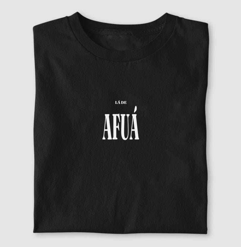 Camiseta Tipografia de Afuá