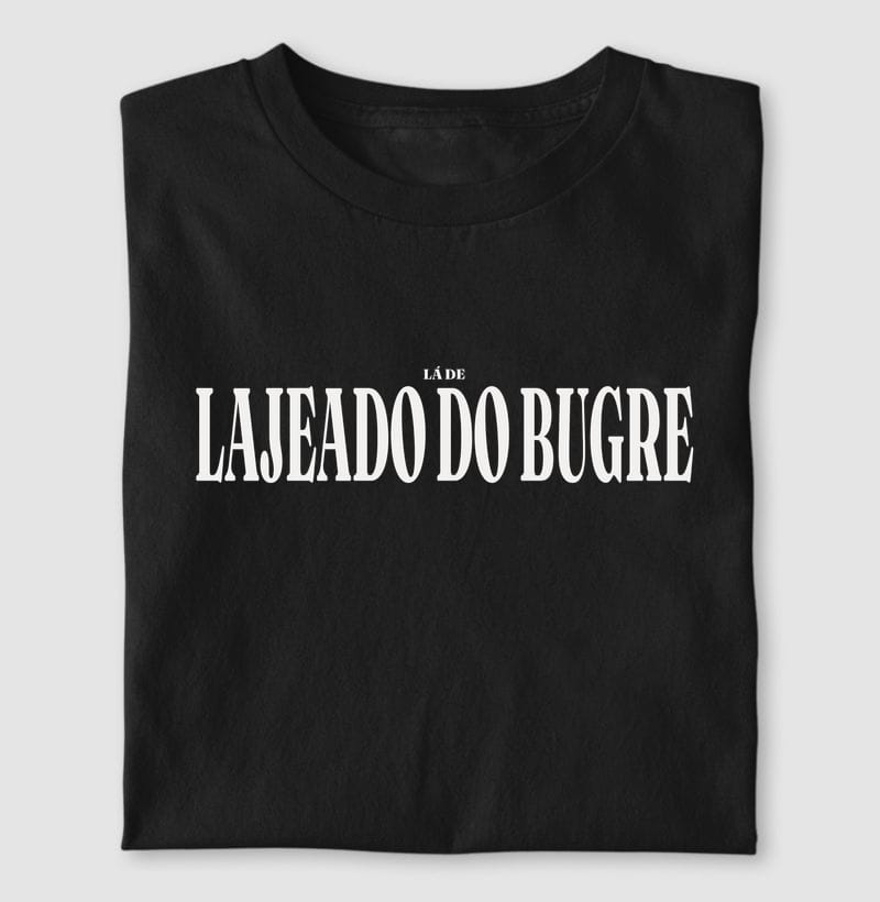 Camiseta Tipografia de Lajeado do Bugre