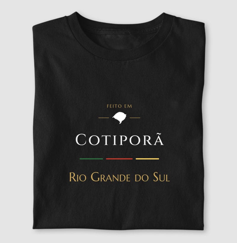 Camiseta Feito em de Cotiporã