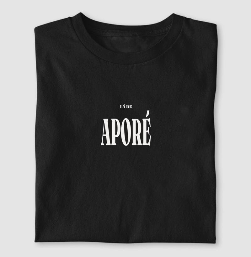 Camiseta Tipografia de Aporé