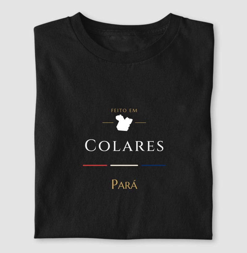 Camiseta Feito em de Colares