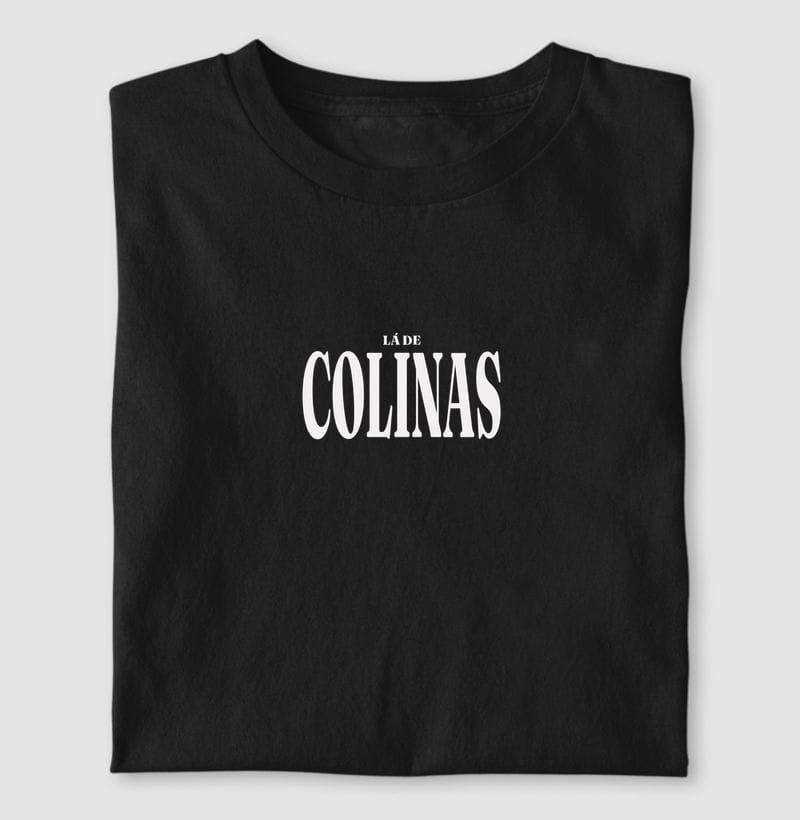 Camiseta Tipografia de Colinas