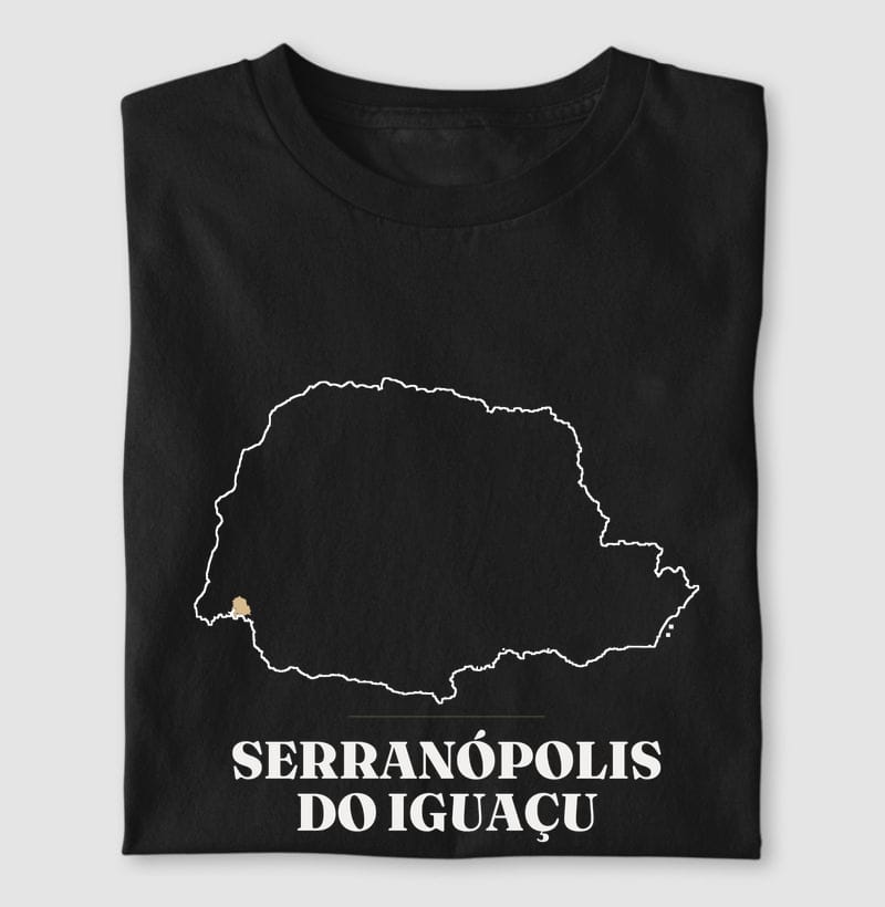 Camiseta Traço de Serranópolis do Iguaçu