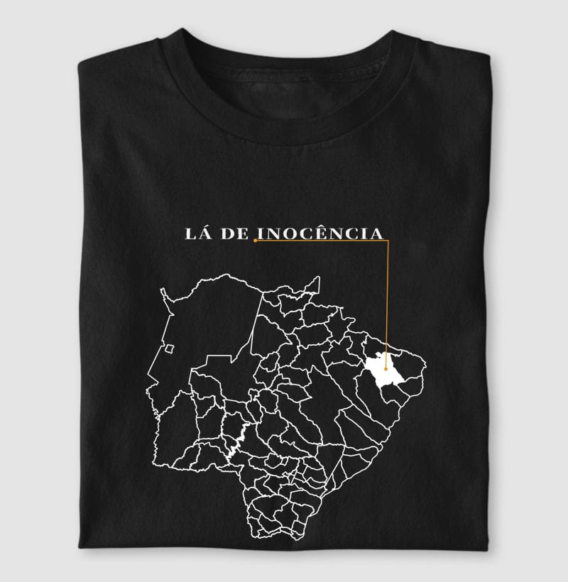 Camiseta Ponto de Origem de Inocência