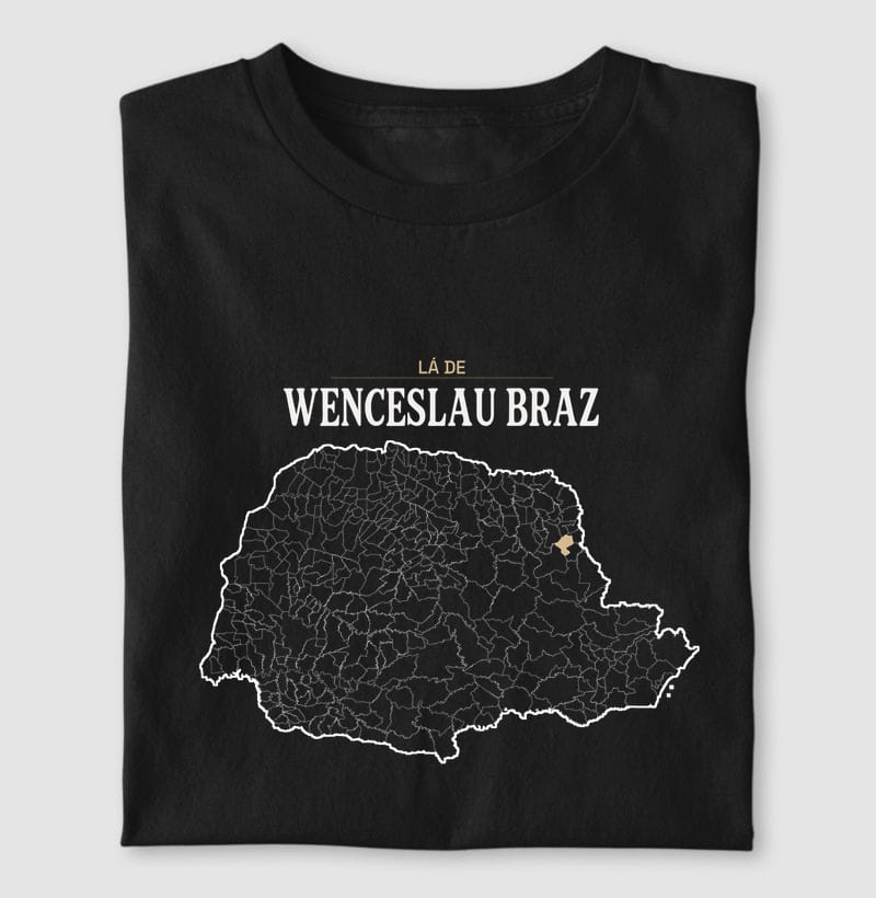 Camiseta Território de Wenceslau Braz