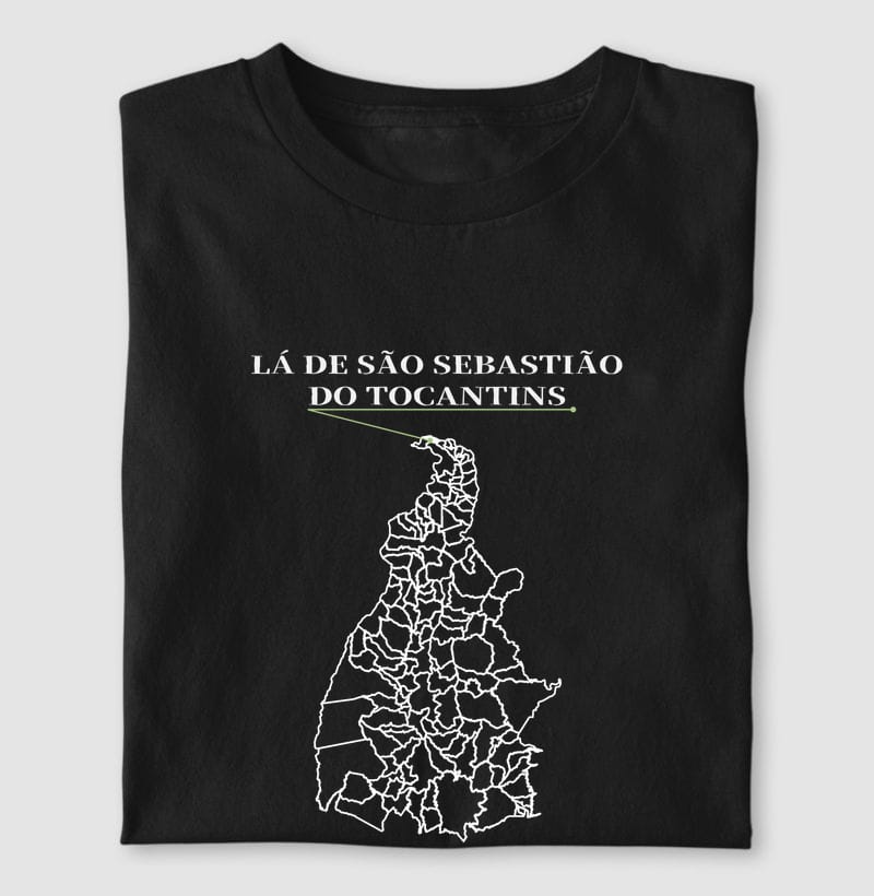 Camiseta Ponto de Origem de São Sebastião do Tocantins