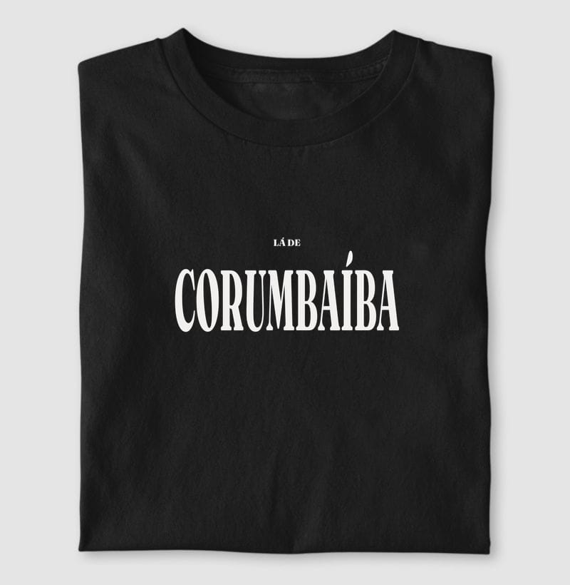 Camiseta Tipografia de Corumbaíba