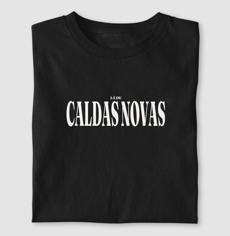 Camiseta Tipografia de Caldas Novas