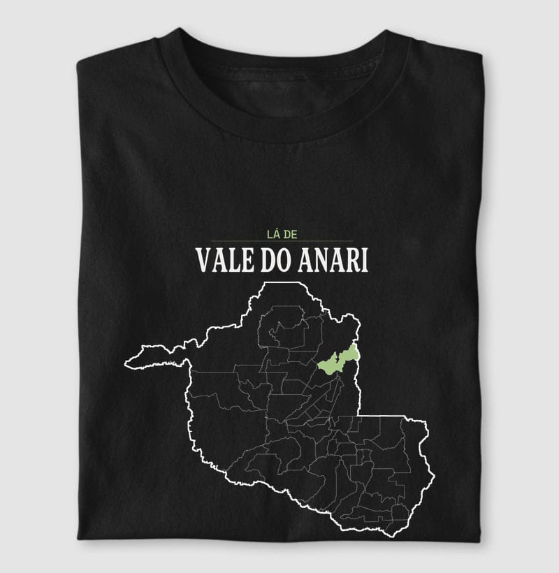 Camiseta Território de Vale do Anari