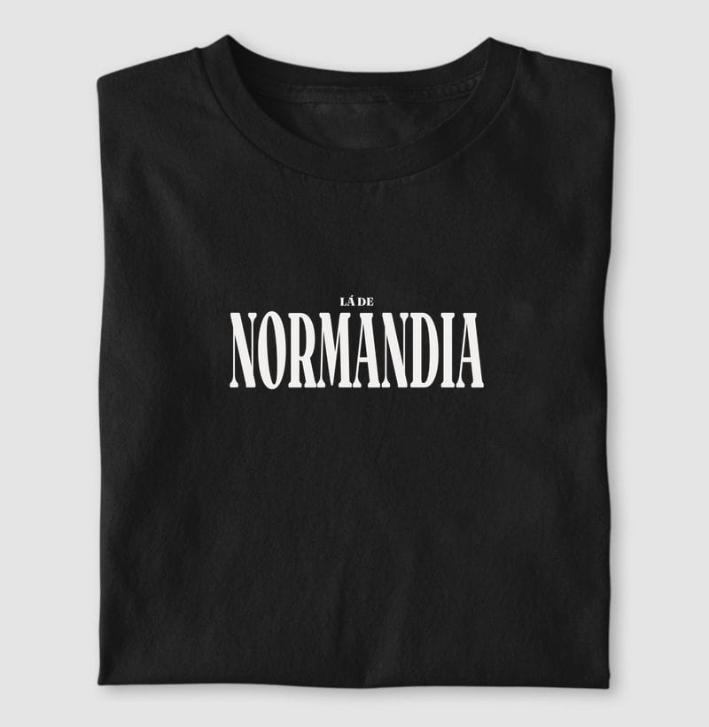 Camiseta Tipografia de Normandia