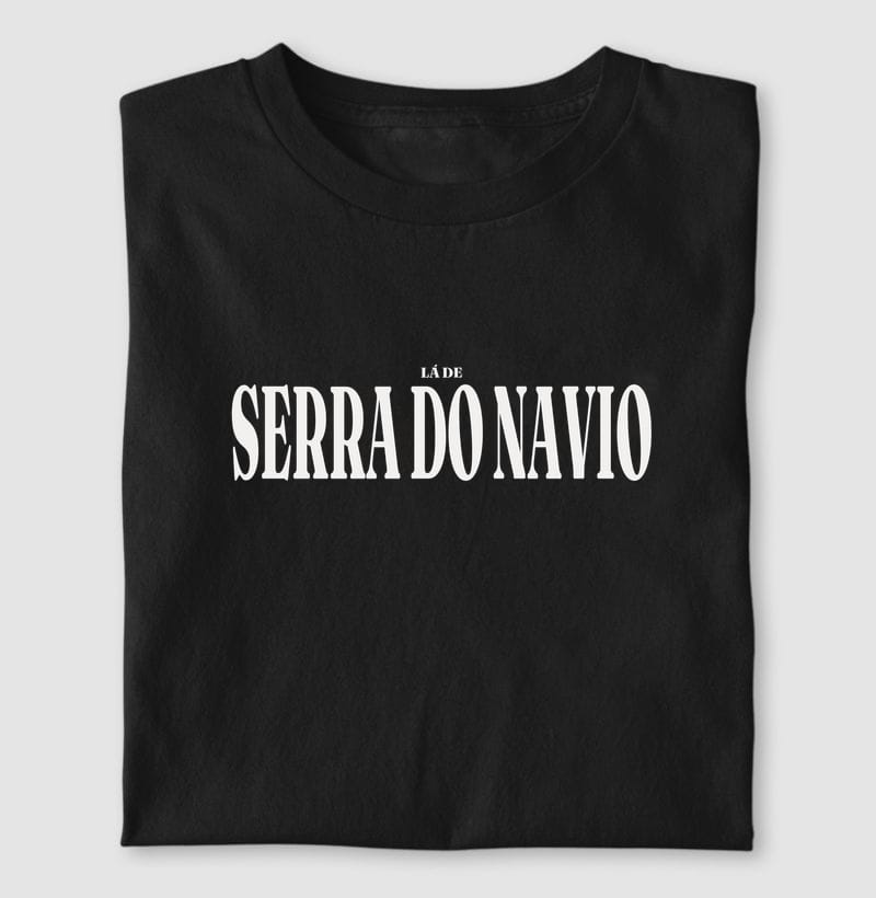 Camiseta Tipografia de Serra do Navio