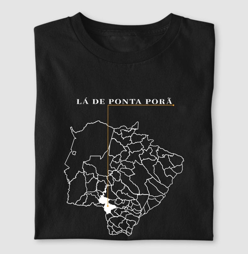 Camiseta Ponto de Origem de Ponta Porã