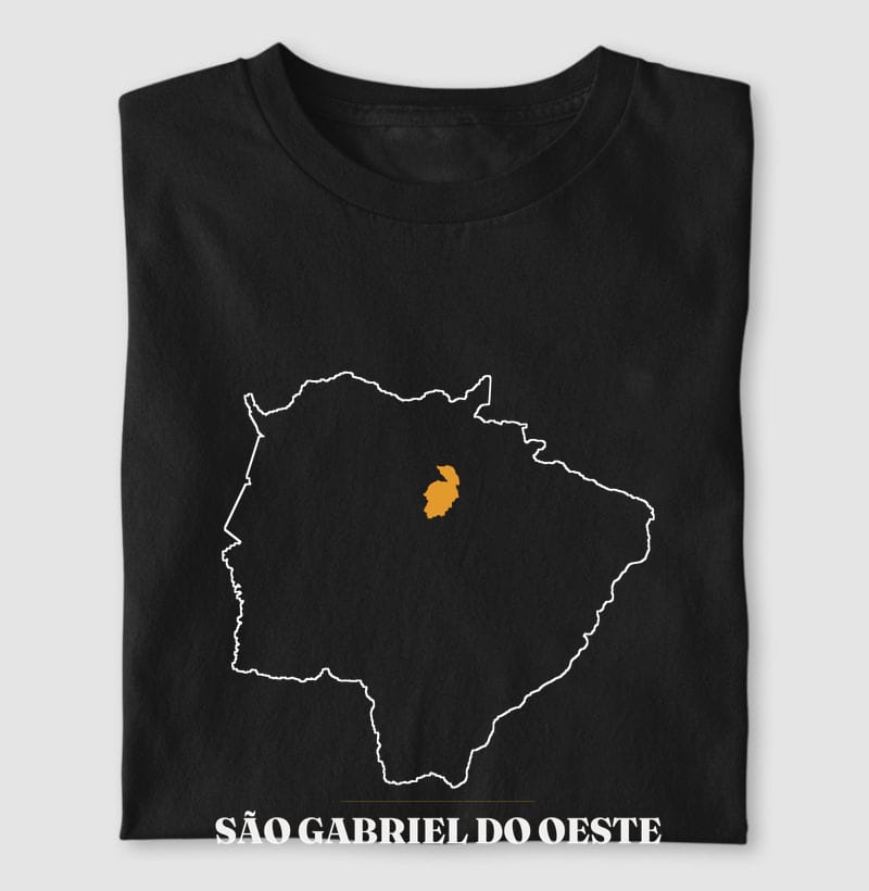 Camiseta Traço de São Gabriel do Oeste