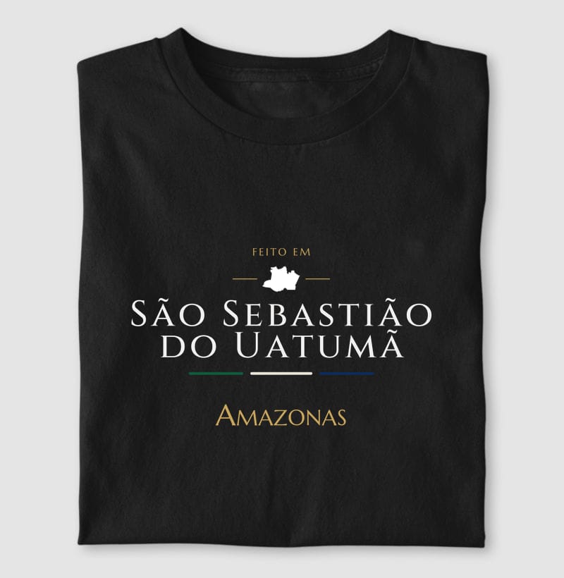 Feito em, São Sebastião do Uatumã · AM