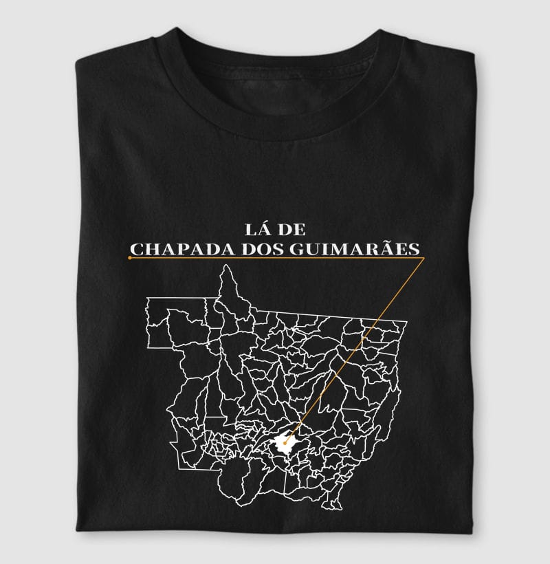 Camiseta Ponto de Origem de Chapada dos Guimarães