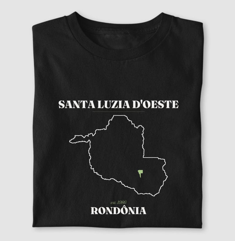 Camiseta Legado de Santa Luzia D'Oeste