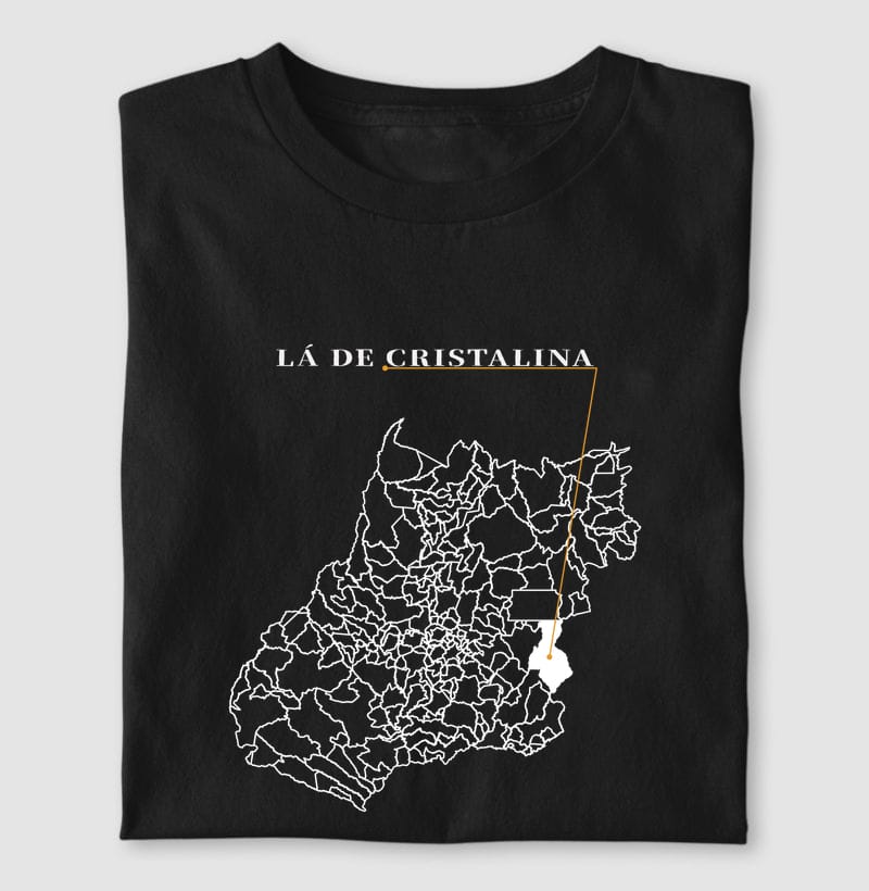 Camiseta Ponto de Origem de Cristalina