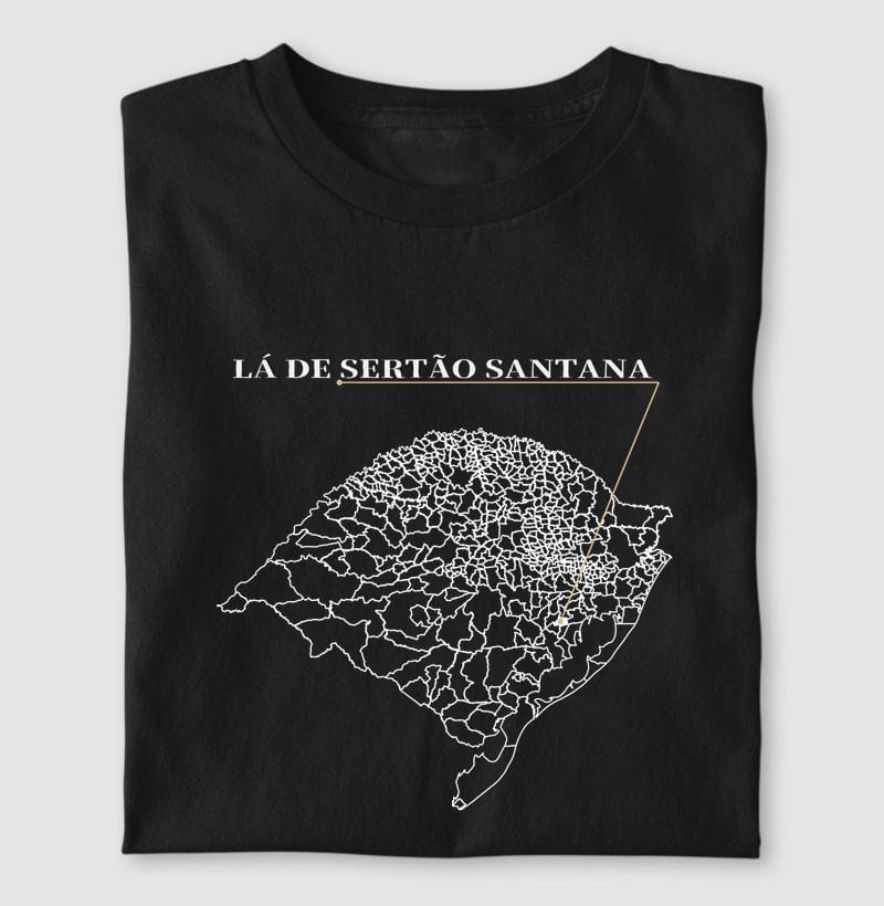 Camiseta Ponto de Origem de Sertão Santana
