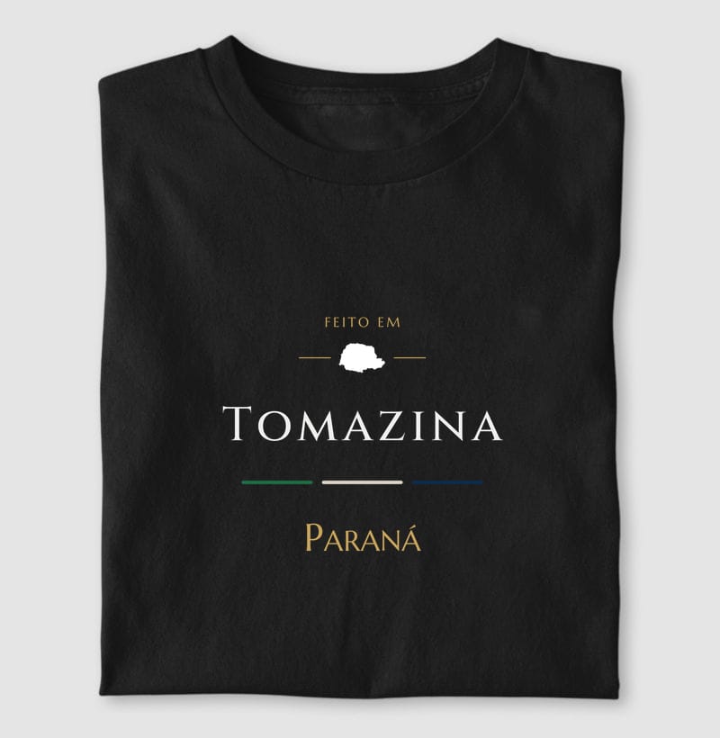 Camiseta Feito em de Tomazina