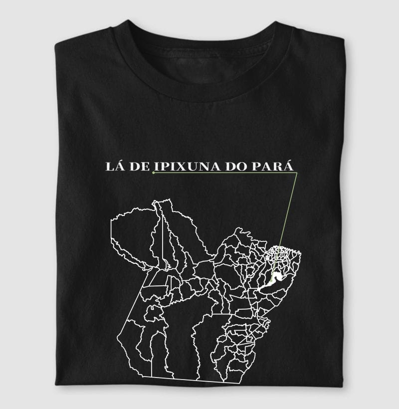 Camiseta Ponto de Origem de Ipixuna do Pará