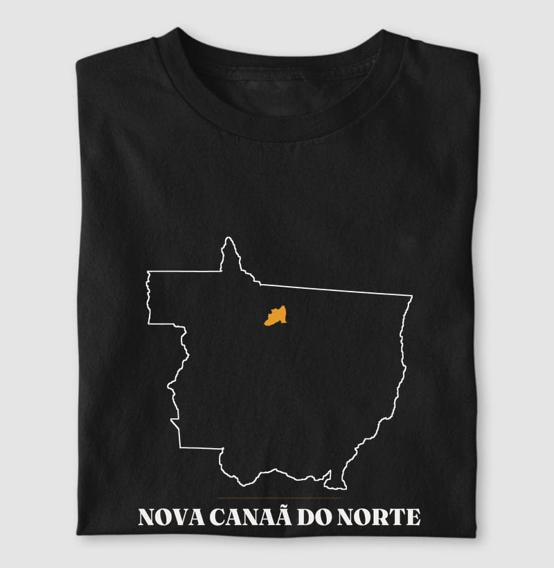 Camiseta Traço de Nova Canaã do Norte