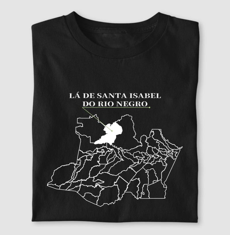Camiseta Ponto de Origem de Santa Isabel do Rio Negro