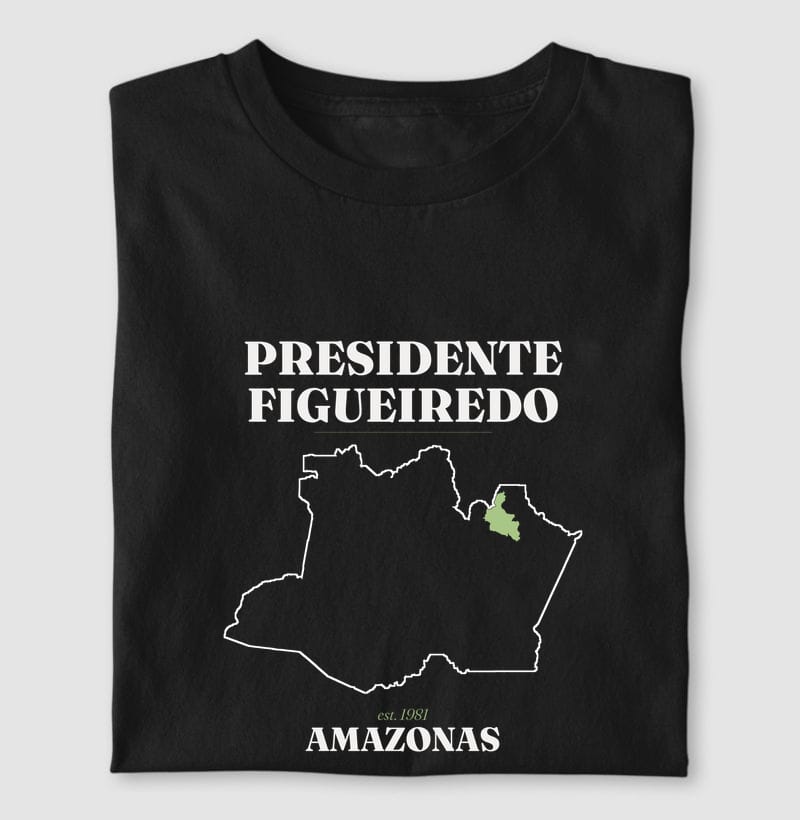 Camiseta Legado de Presidente Figueiredo