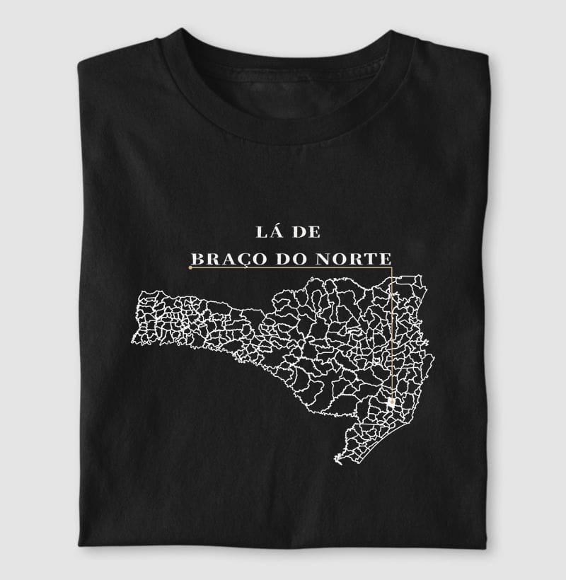 Camiseta Ponto de Origem de Braço do Norte